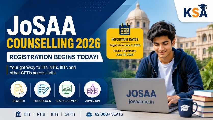 Josaa counselling 2026