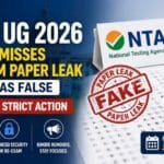 Neet ug 2026: nta dismisses claims of re-exam paper leak, warns of strict action