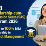 Hsb scholarship-cum-admission seats (sas) program 2026: get up to 100% mba scholarship in product management