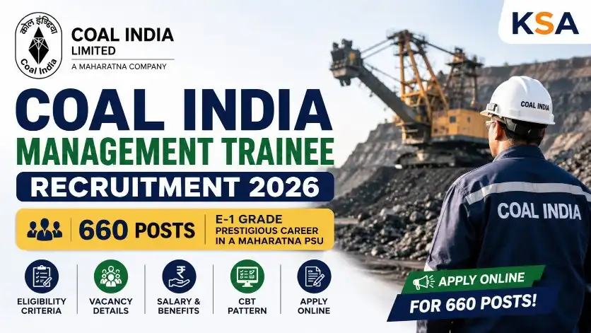 Home 1 Coal india management trainee recruitment 2026: apply online for 660 posts, eligibility, vacancy details, salary, cbt pattern